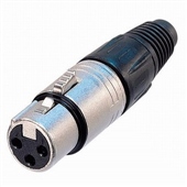 NEUTRIK CONECTOR XLR HEMBRA 3 PINES