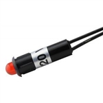 PILOTO LED  ROJO 220VAC